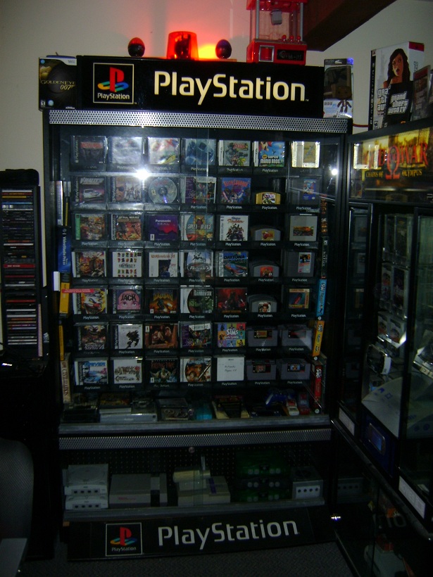 Playstation cabinet bought from Zellers