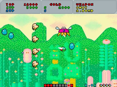 Fantasy Zone Screenshot