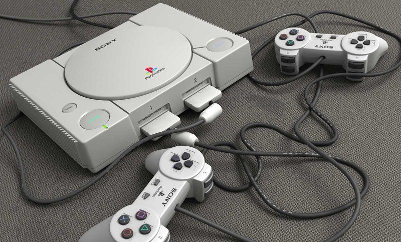 PS1 Sony PlayStation 1 W/ Controller & Hookups, Games - video