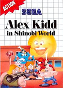Alex Kidd in Shinobi World Master System Cover