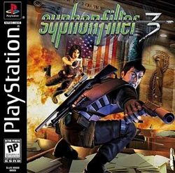 Syphon Filter 2 PlayStation PS1 Black Label Complete Cracks On