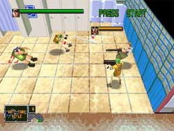 Die Hard Arcade - Sega Saturn Screenshot