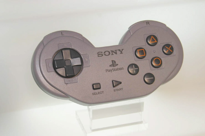 Prototype after Sony broke away from Nintendo in a proposed CD based console.