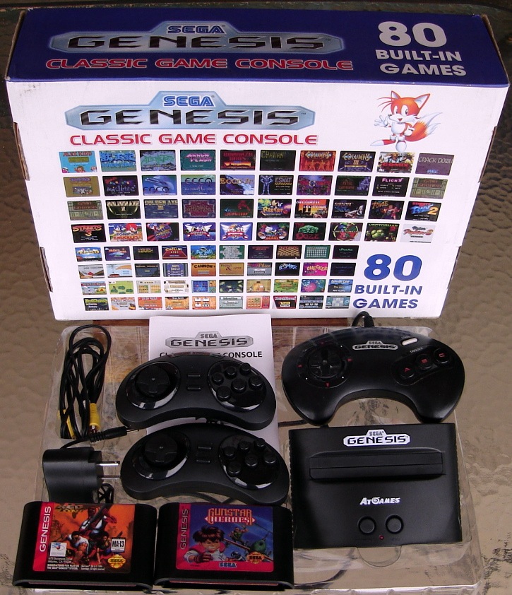 Sega Genesis 80 Game PlugnPlay FB8200R-80 AT Games.jpg