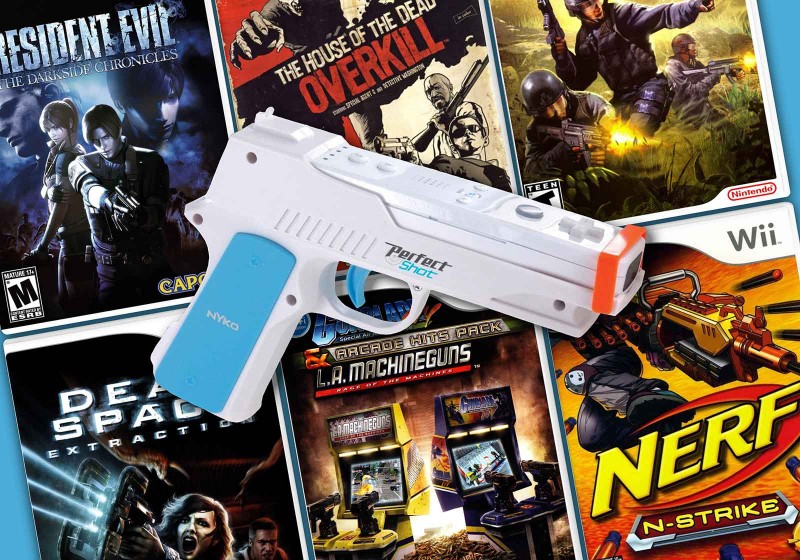 The Wii Light Gun Games/OnRail Shooters Library RetroGaming with